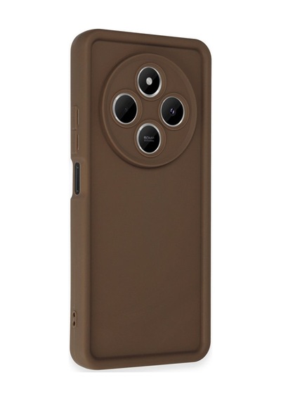 Xiaomi Redmi 14c Uyumlu Kılıf Viera Silikon - Kahverengi