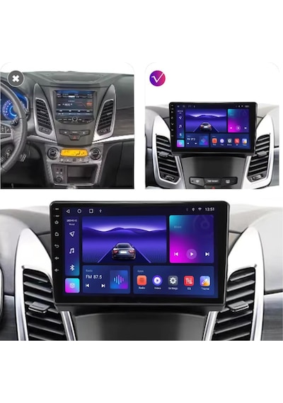 Ssangyong Korando Android Multimedya Sistemi 4-64 Cadence 2013-2015 9"