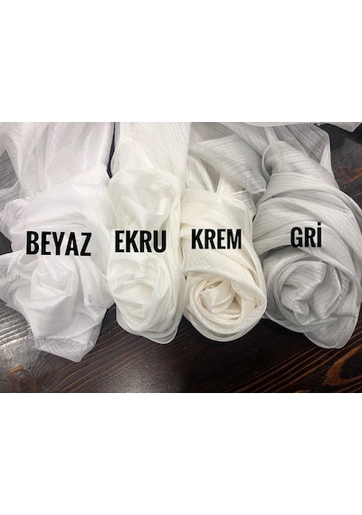 Tül Perde Brillant D018497 Vitella Koleksiyon Ürünü Çok Renkli