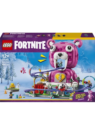 LEGO® Fortnite® Müzikal Mağara 77082 - 12 Yaş ve Üzeri Çocuklar için 6 Minifigür İçeren Yaratıcı Oyuncak Yapım Seti (1963 Parça)