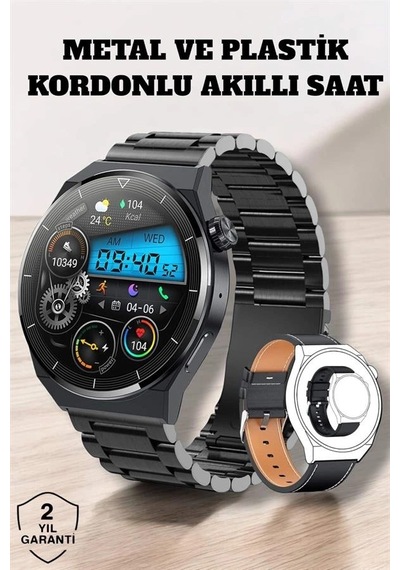 Mey İthalat Akıllı Saat Sağlık Ve Fitness Takibi Bluetooth Bağlantılı Dokunmatik Ekran