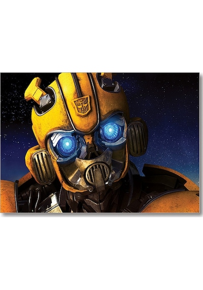 Cakasepetim Bumblebee Görseli Ahşap Mdf Tablo