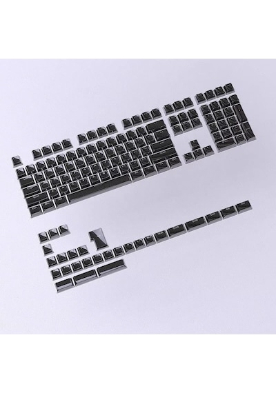 Mekanik Klavye Crystal Jelly Keycap -136 Tuşlu Yarı Saydam Oem Rgb Tuş Takımı