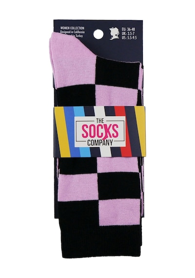 The Socks Company Desenli Kadın Soket Çorap 275k Çok Renkli