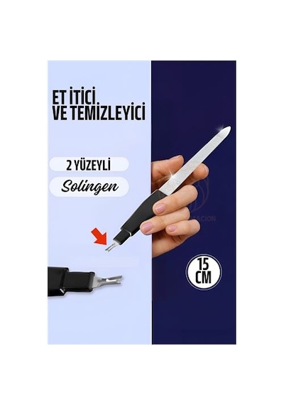 Zenvac Tırnak Törpüsü Et İticili Et Kesici Çelik Solingen Profesyonel 721179 Zenvac29