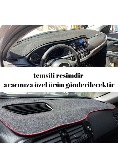 Fiat Tipo Tempra Uyumlu Ön Göğüs Torpido Kaplama Halısı Torpido Koruyucu Örtü Kılıf T-134