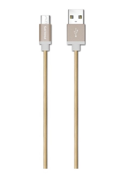 Philips Uyumlu Dlc2518G Micro Usb - Örme Şarj & Data Kablosu