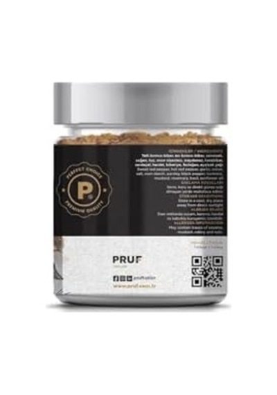 Pruf Patates Baharatı/patato Seasoning 145 Gr. Sağlıklı Cam Kavanoz