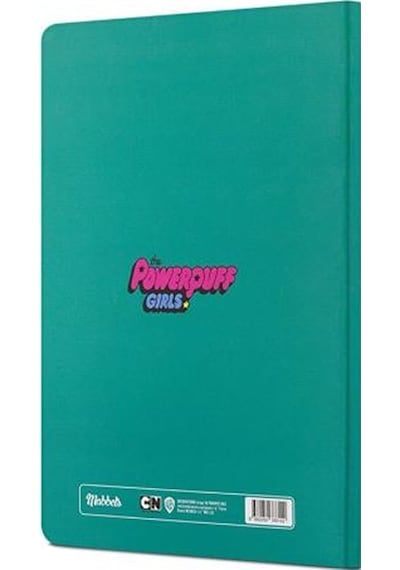 Mabbels Sert Kapak Butik Defter The Powerpuff Girls Yeşil 80 YP 15x21 DFT-388142 Yeşil