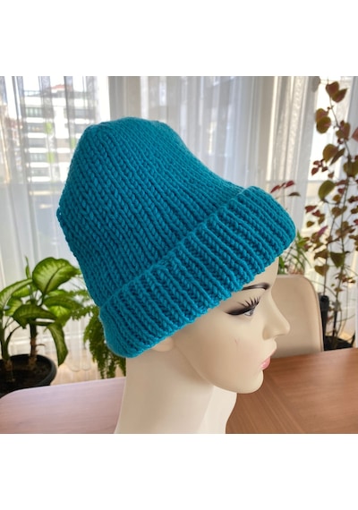 El Örgüsü Akrilik Unisex Bere