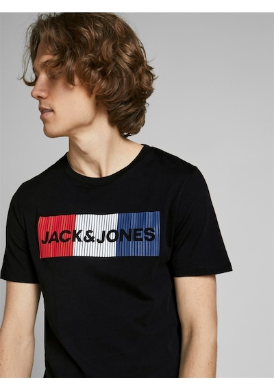 Jack & Jones JJECORP LOGO TEE SS O-NECK NOOS Erkek  Siyah Tişört