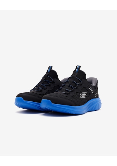Skechers Bounder Pro Büyük Erkek Çocuk Siyah Spor Ayakkabı 404208l Bkbl