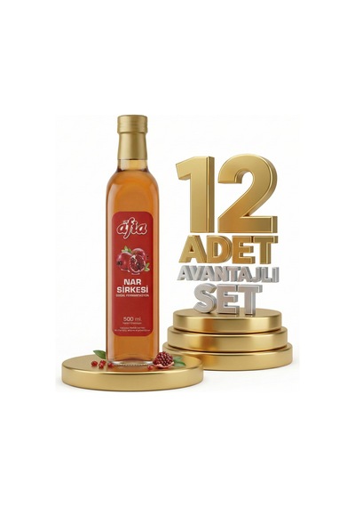 Afia Nar Sirkesi Şişe 12x500 Ml