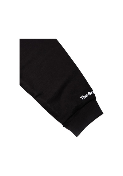 Bigümex The Brave Premium Erkek Sweatshirt 3 Iplik Siyah