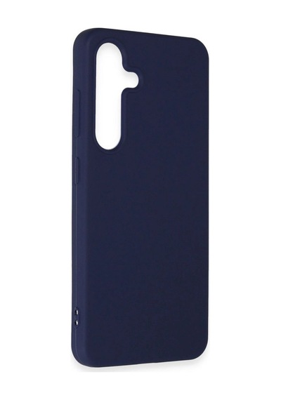 Samsung Galaxy S24 Kılıf First Silikon - Lacivert