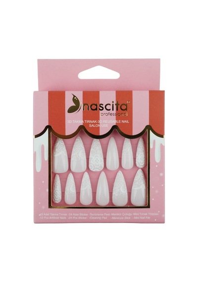 Nascita 3d Hand Made Takma Tırnak Nasnaıl0304