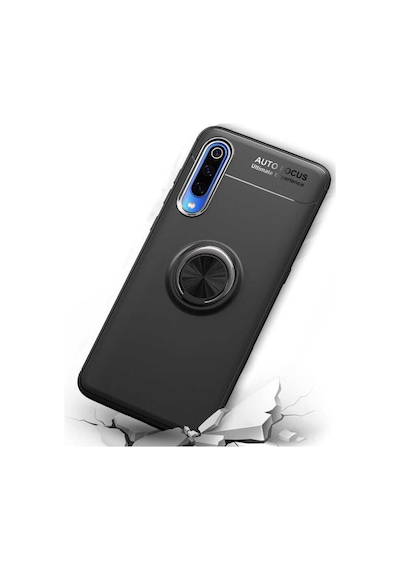 Xiaomi Mi 9 Lite Kılıf Yüzüklü Magnetli Ravel Case