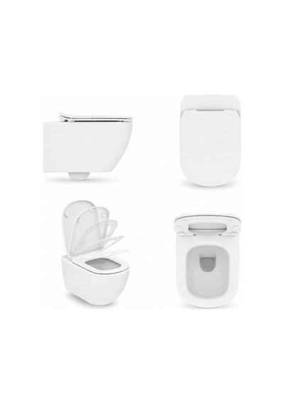 Ideal Standard Idealmood Asma Klozet Aquablade Thin Kapak Dahil Beyaz Soft Close T466501