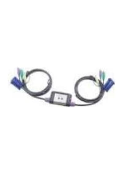 Aten Cs62A A7 2 Port Kvm Switch With Audio Ps 2