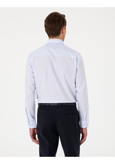Pierre Cardin Erkek Açık Mavi Gömlek Desenli 50304594-vr003 Açik Mavi