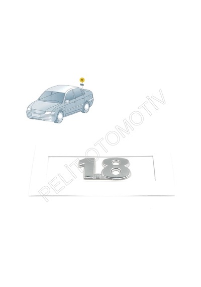 Bora Bagaj Kapak 1.8 Krom Yazı 3b0853675
