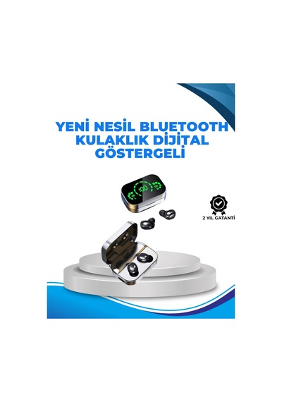 Gürültü Engelleyici Bluetooth Kulaklık Akıllı Ekranlı, Hifi Ses Kalitesi Model