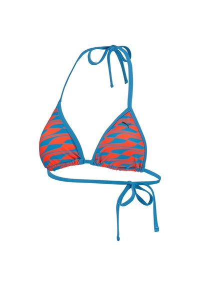 Puma Swım Bağlamalı İpli Bikini Üstü 935507 01 Açık Mavi