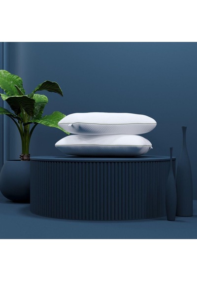 Comfort %100 Visco Boyun Destekli Antibakteriyel Ortopedik Yastık Beyaz