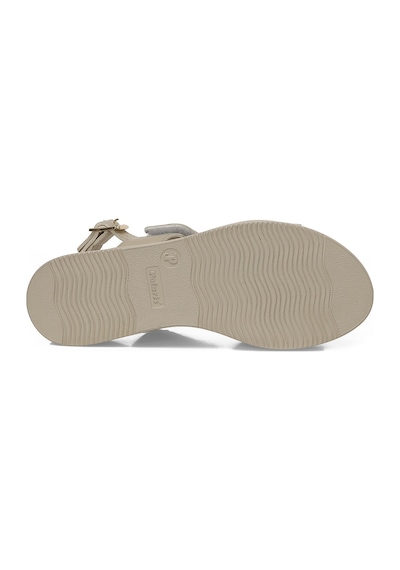 Polaris 325623.z 5fx Bej Kadın Dolgu Topuk Sandalet 000000000102005963 Bej