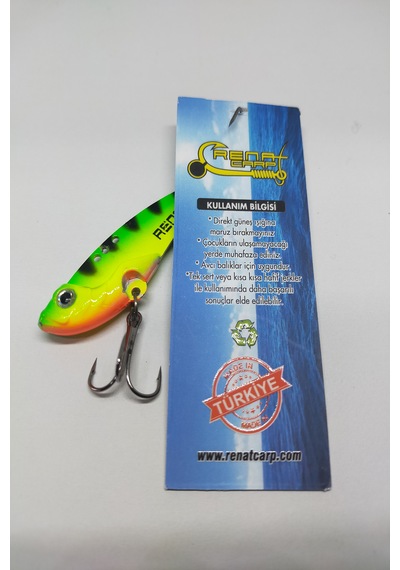 3d Vıb 14 Gr 5,4 Cm Vibrasyon Metal Suni Jig Yem