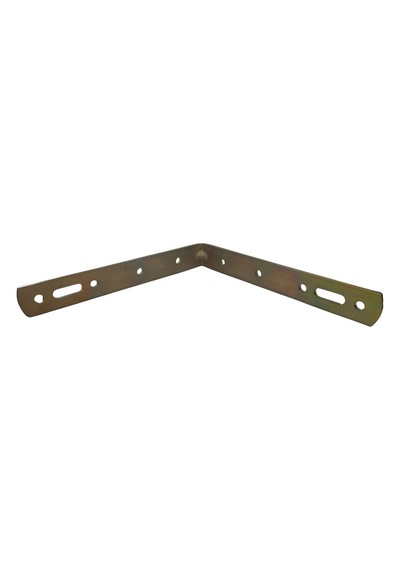 Cateksss Mobilya Dolap Köşe Bağlantı Sabitleme L Demir Gönye No:43 20x3x140x140 Mm - 30 Lu Paket Altın