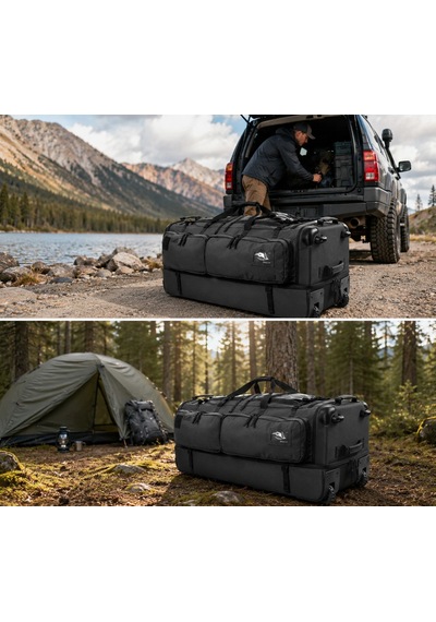 5.11 Cams 3.0 Rolling Duffel Bag 190 Litre Black Siyah