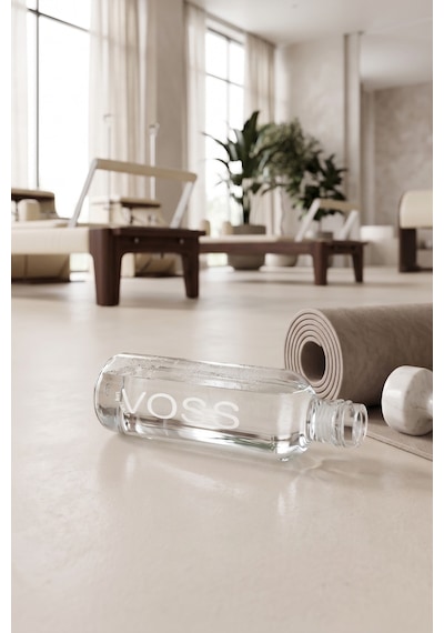 Voss My Bottle Sızdırmaz Cam Su Matarası 1 Litre Şeffaf