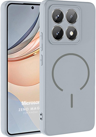 Microsonic Xiaomi 14t Pro Kılıf Zeno Magsafe Gri -