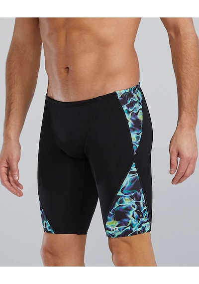 Tyr Durafast Elite Erkek Jammer Mayo - Energia Siyah - Neon Sarı