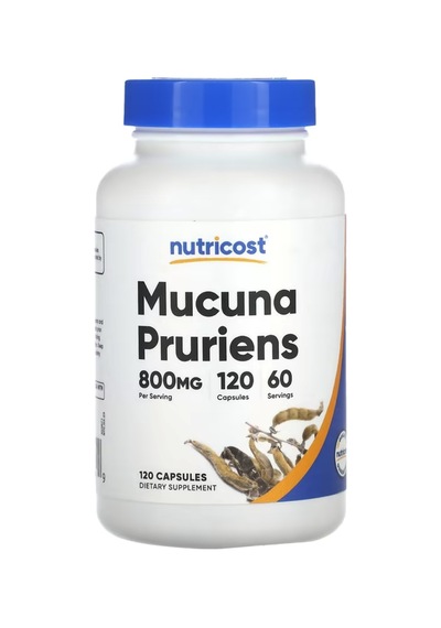 Nutricost, Mucuna Pruriens, 800 Mg, 120 Capsul. Usa Version.t...