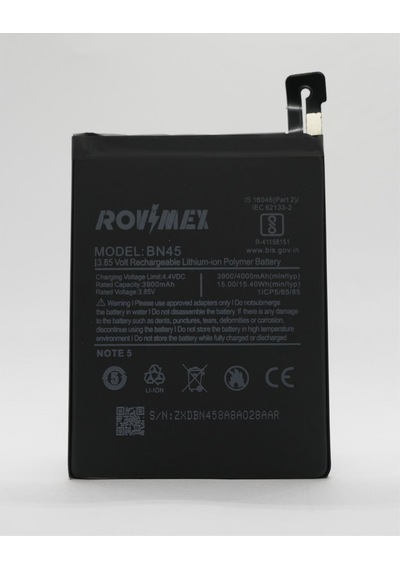 Rovimex Xiaomi Redmi Note 5 BN45 Batarya Pil
