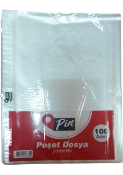 Poşet Dosya 1 Paket 100 Lü Opin Föy Dosya 1 Paket