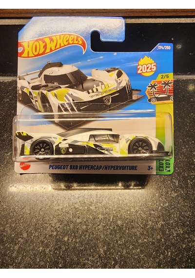 Hot Wheels 1/64 Peugeot 9x8 Hypercar