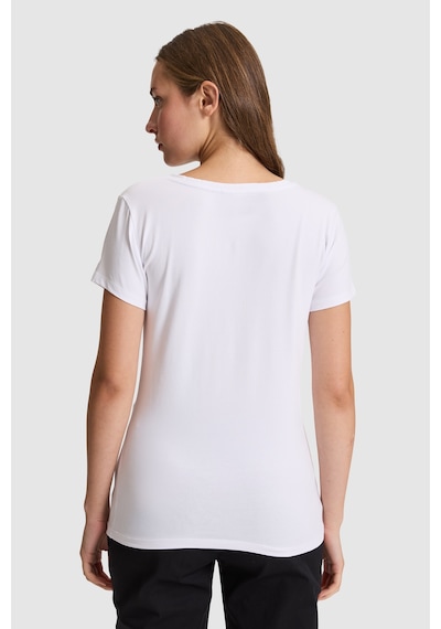 U.S. Polo Assn. U.s. Polo Assn. Kadın Beyaz Tişört Basic 50321817-vr013