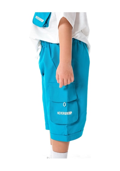 Sea Bubbles Erkek Çocuk Şortlu Takım St08903 Mavi
