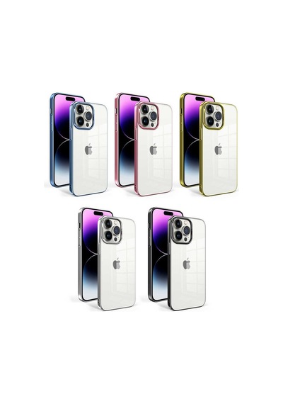 Zeyline Apple Uyumlu iPhone 14 Pro Max Zore Sun Kapak-gümüş