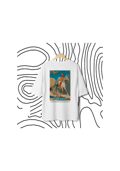 Kökler Serisi No:8 T-shirt - Beyaz