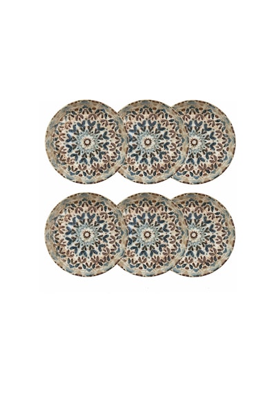 Mudo Home Ephesus Kase Seti 6lı- 17cm Çok Renkli