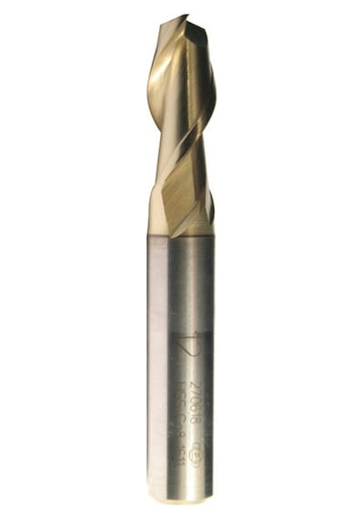 5mm Zps 2 Ağız Kısa Aluminyum Frezesi Dın327 Zrn