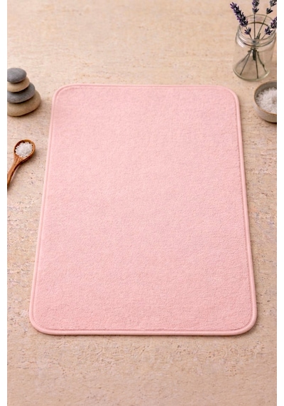 Kaymaz Tabanlı Yumuşak Banyo Paspası Halısı 40x60 Cm Mavi