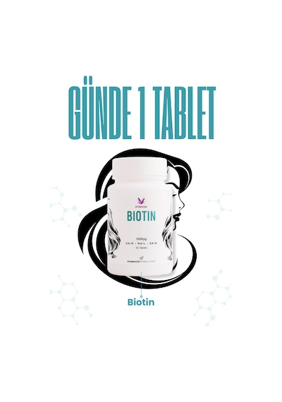 Vitisfera Biotin 5000 Mcg 60 Tablet