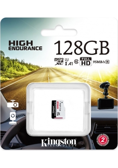 Kingston High Endurance SDCE/128GB 128 GB MicroSDXC Class 10 UHS-I Hafıza Kartı