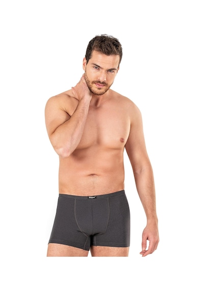 Kompedan Erkek Pamuklu Modal Boxer 11897-Antrasit