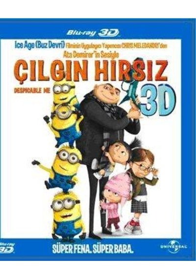 Despicable Me - Çılgın Hırsız 3D Blu-Ray